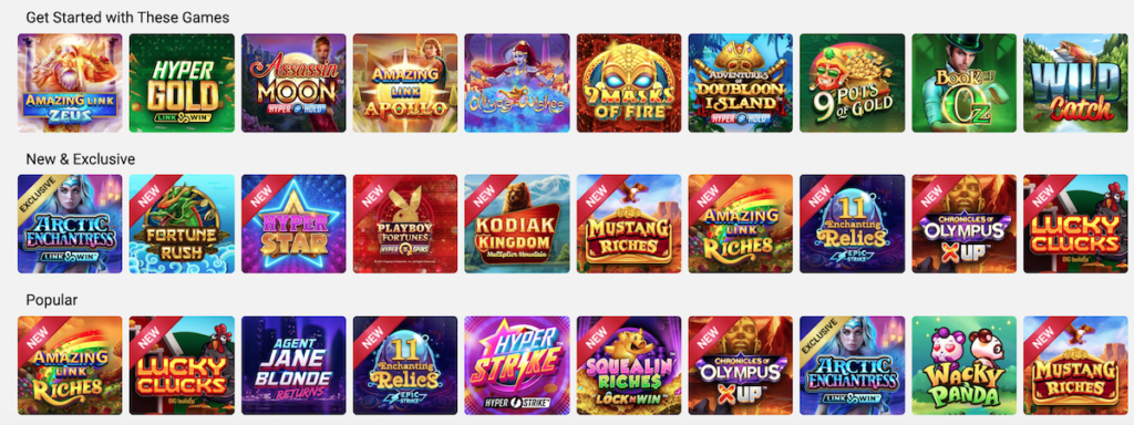 spin casino slots