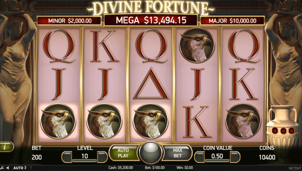 Divine Fortune online slot Canada