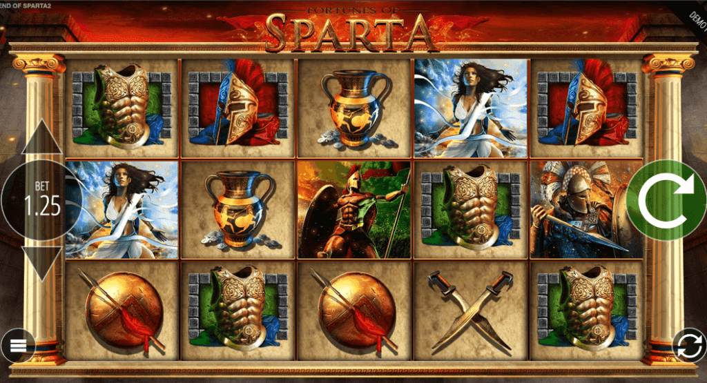 fortunes of sparta megaways slot online canada blueprint