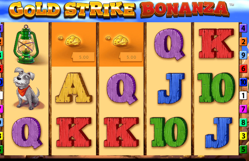 gold strike bonanza slot canada casino blueprint gaming