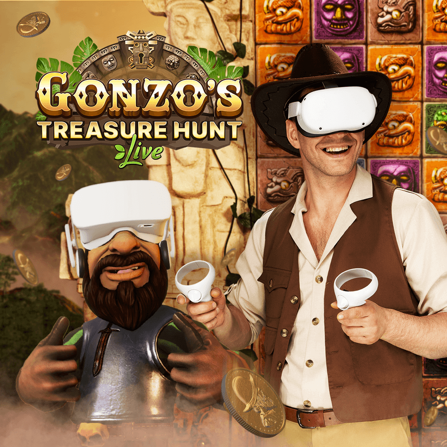 gonzo's treasure hunt evolution gaming game shows guide canada casinos