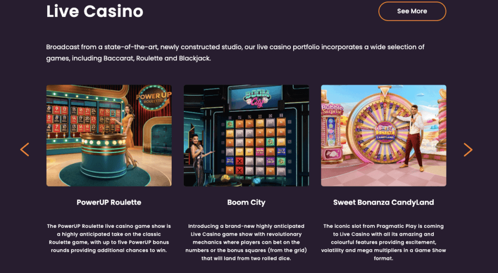 Live Casino by Pragmatic Play