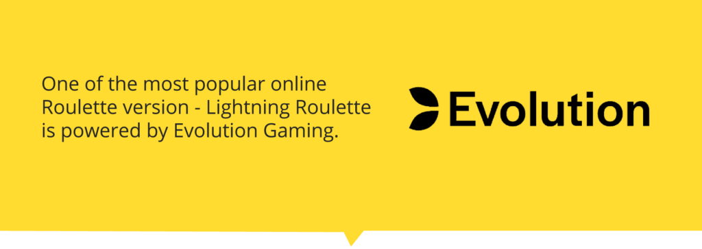 Lightning Roulette by Evolution Gaming