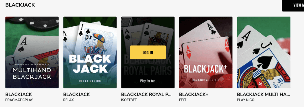 CasinoFest Blackjack