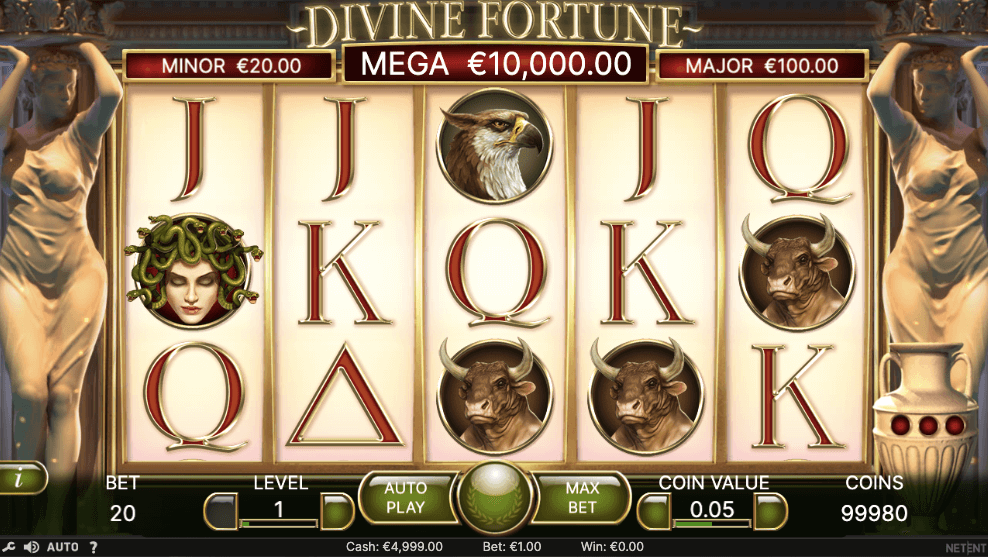 Divine Fortune Slot - NetEnt