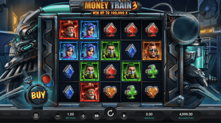 MOney Train 3 - BOnus Buy Slot Canada