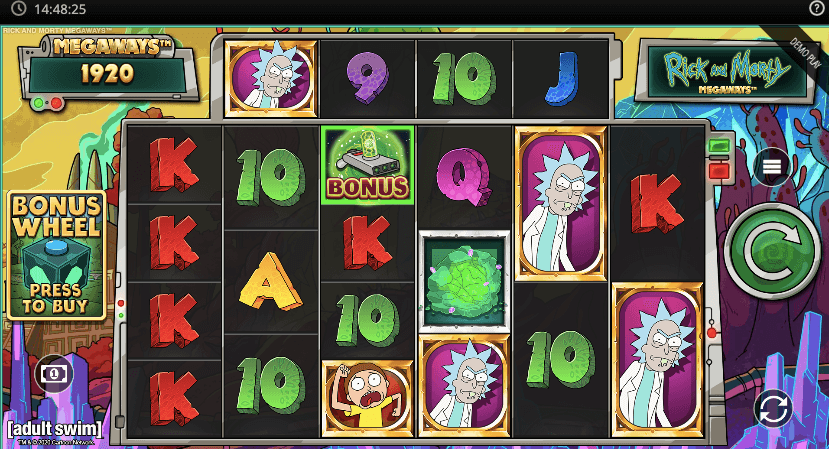 Rick and Morty Megaways - Bonus Buy Slot Canada