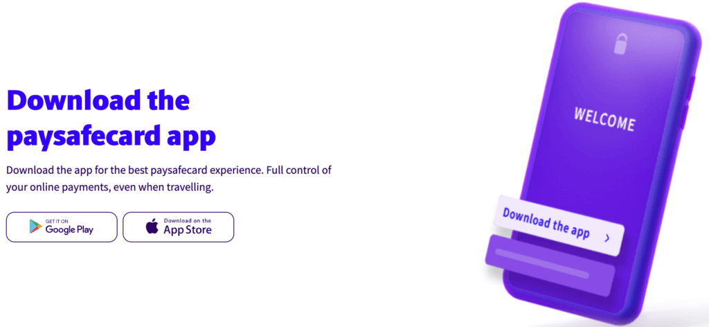 Paysafecard Mobile App