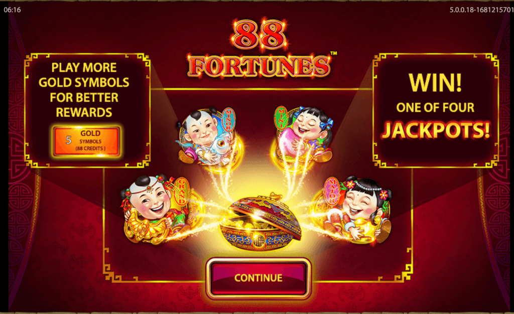 88 Fortunes Slot Canada 