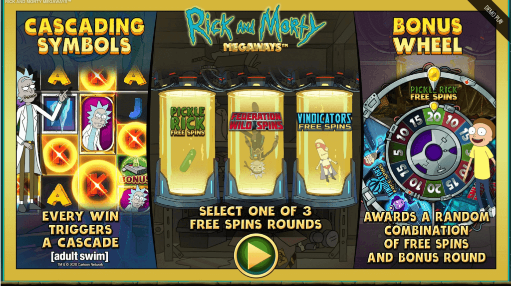 Rick and Morty Megaways Slot