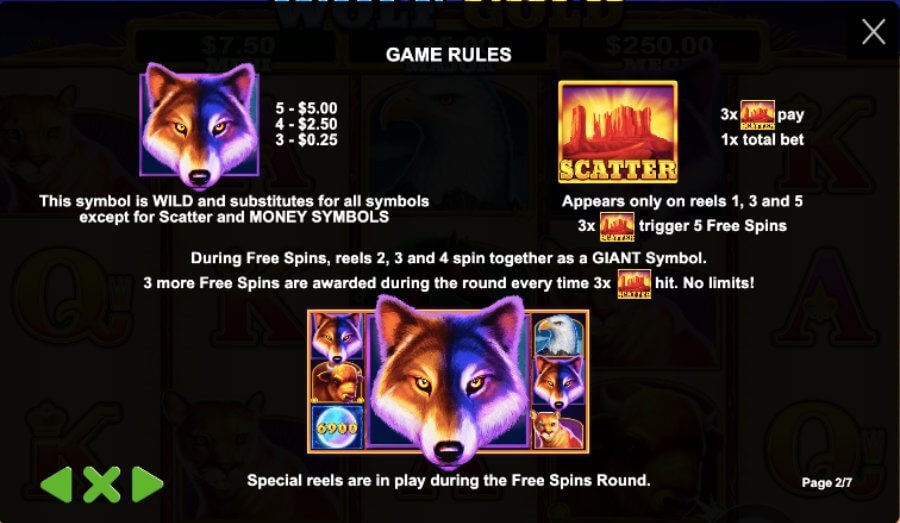 Wolf Gold Free Spins Canada