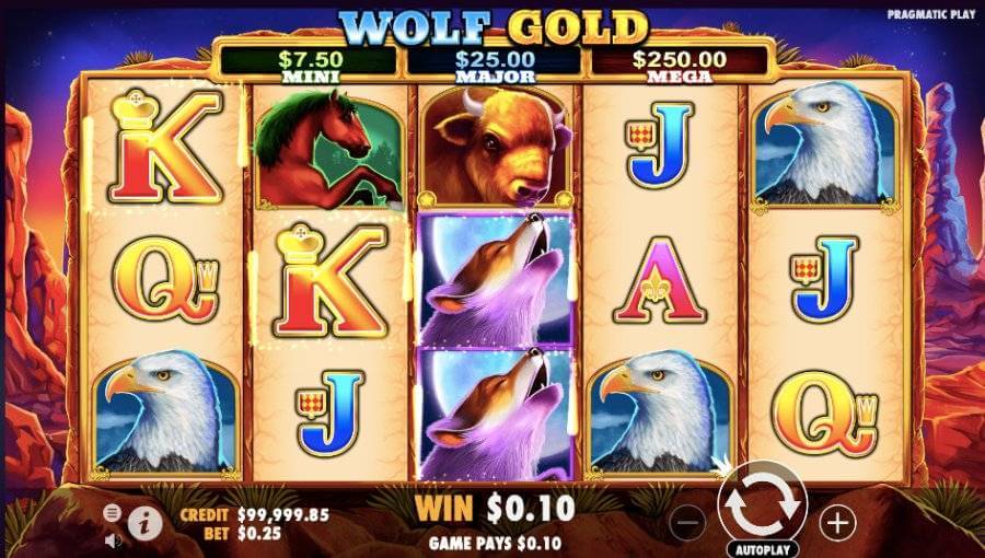 Wolf Gold Slot Canada
