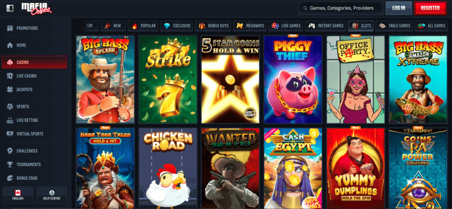 mafiacasino slots